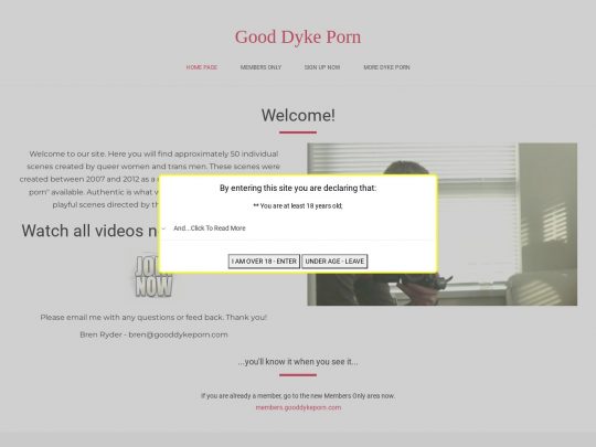 Good Dyke Porn
